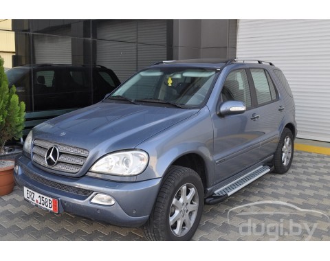 Пороги алюминиевые "Artemis" для ML163.